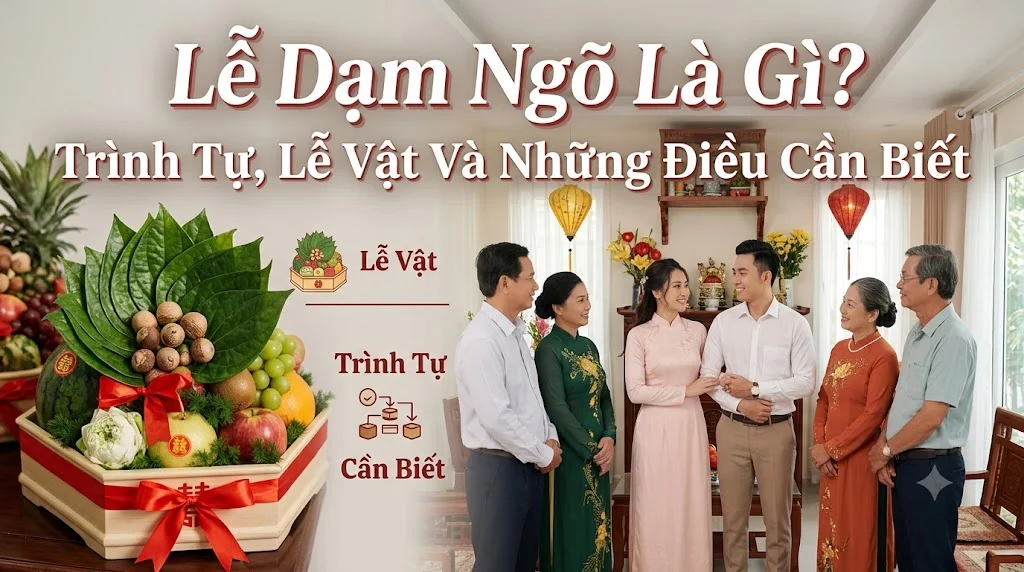 Lễ Dạm Ngõ Là Gì? Trình Tự, Lễ Vật Và Những Điều Cần Biết